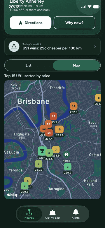PumpWise screenshot 2